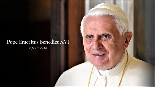 Pope Emeritus Benedict XVI 1927-2022 Archdiocese of Wellington