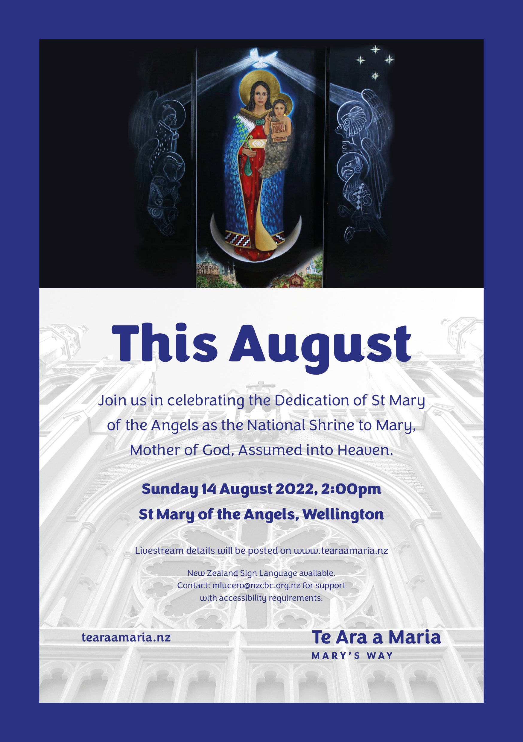 Invite National Shrine Mass 2022 png
