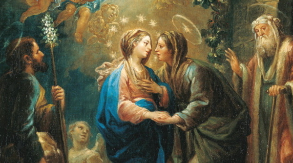 Mary visits Elizabeth