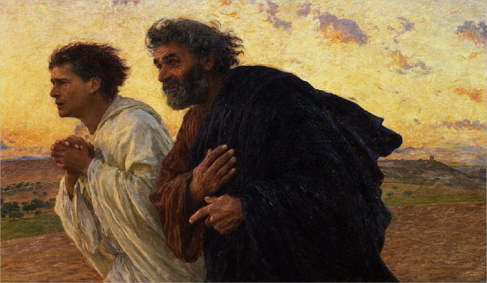 The Disciples Peter and John Running to the Sepulchre on the Morning of the Resurrection 4