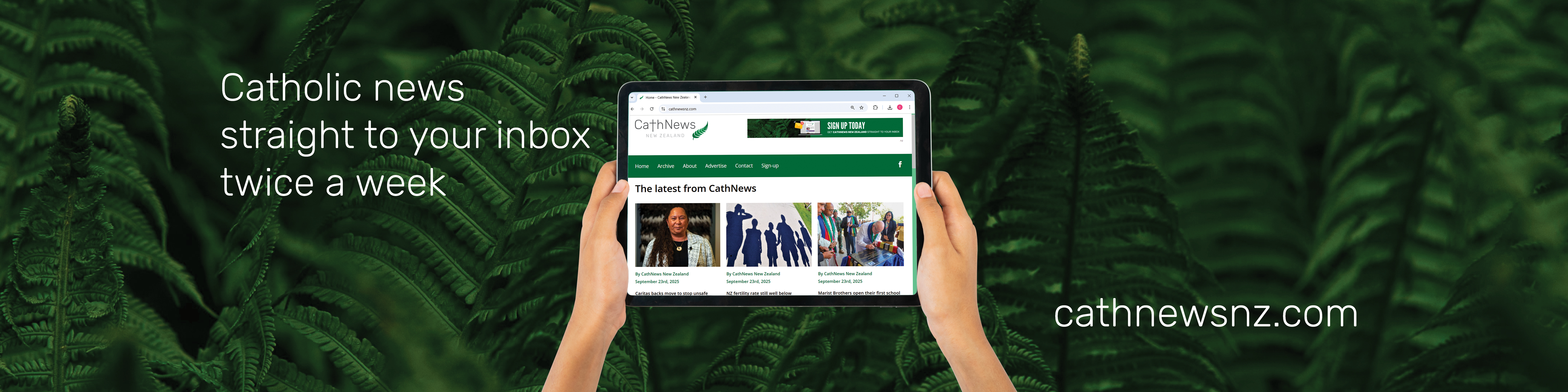 Ad CathNews NZCBC Website2